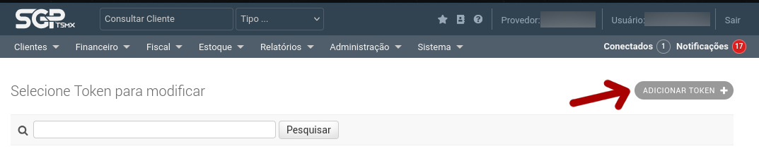 Agregar Token