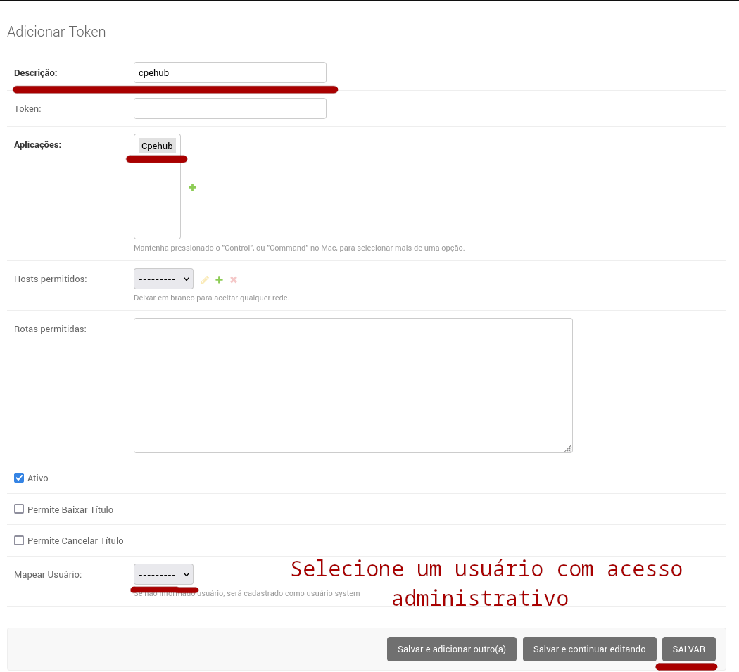 Creando el Token